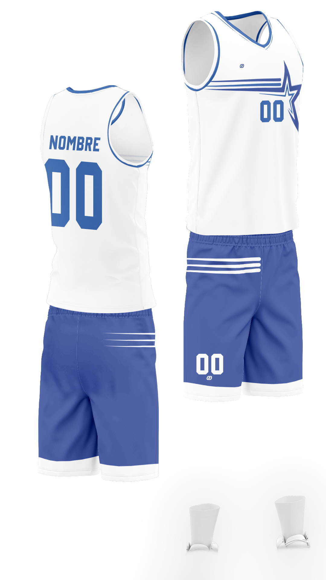 UNIFORME DE VOLEI STARS BLUE (10)