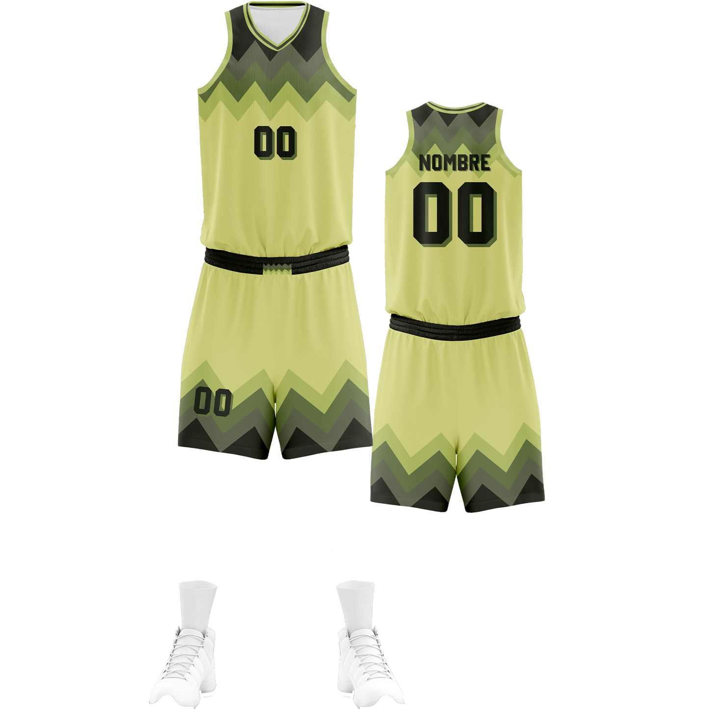 UNIFORME BASKET GREEN (10)