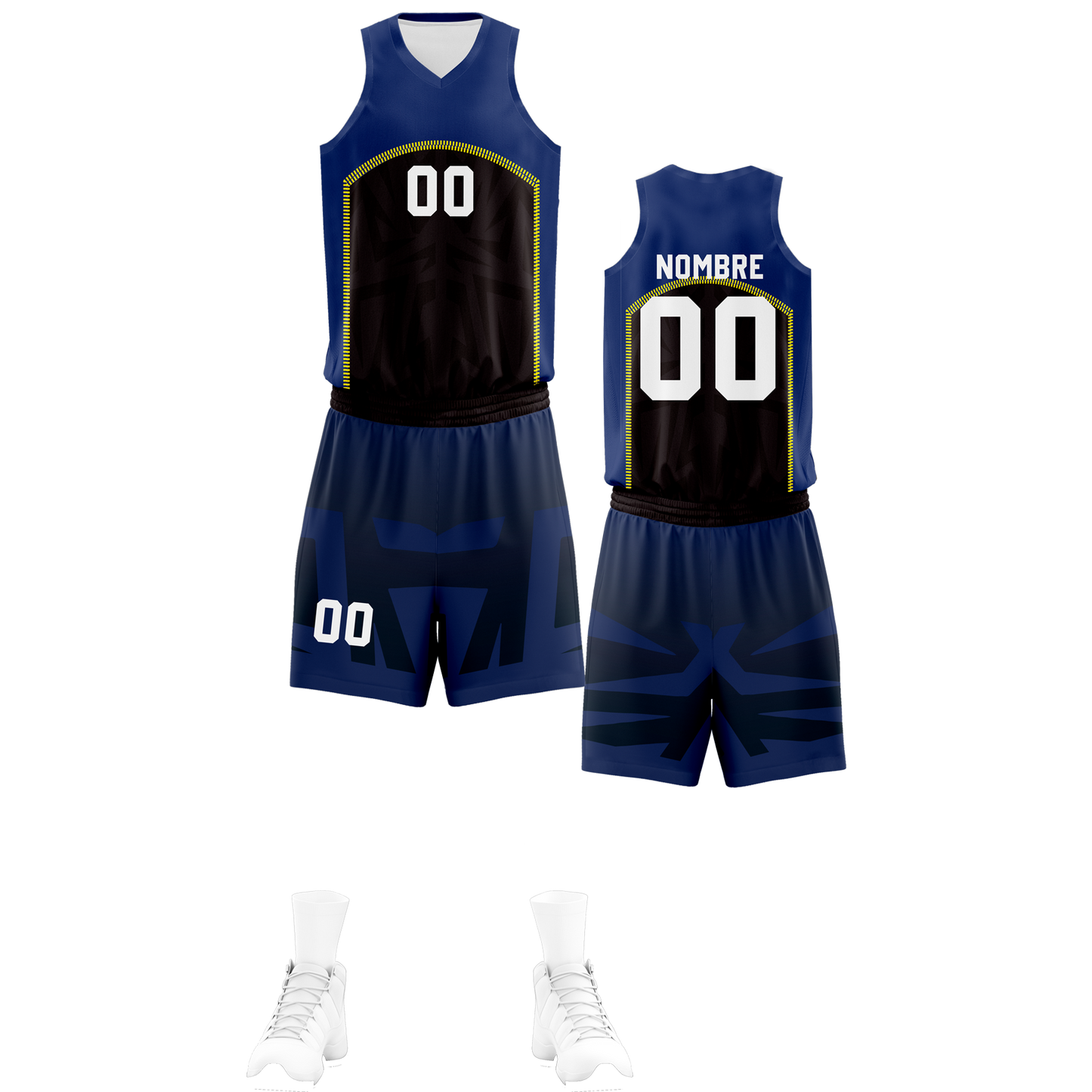 UNIFORME BASKET NAVY BLUE (12)