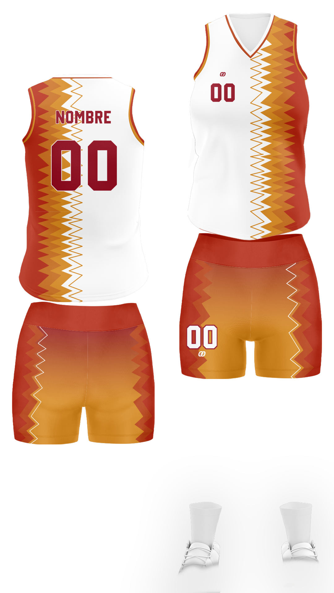 UNIFORME VOLEI TRIANGL TEXT (24)