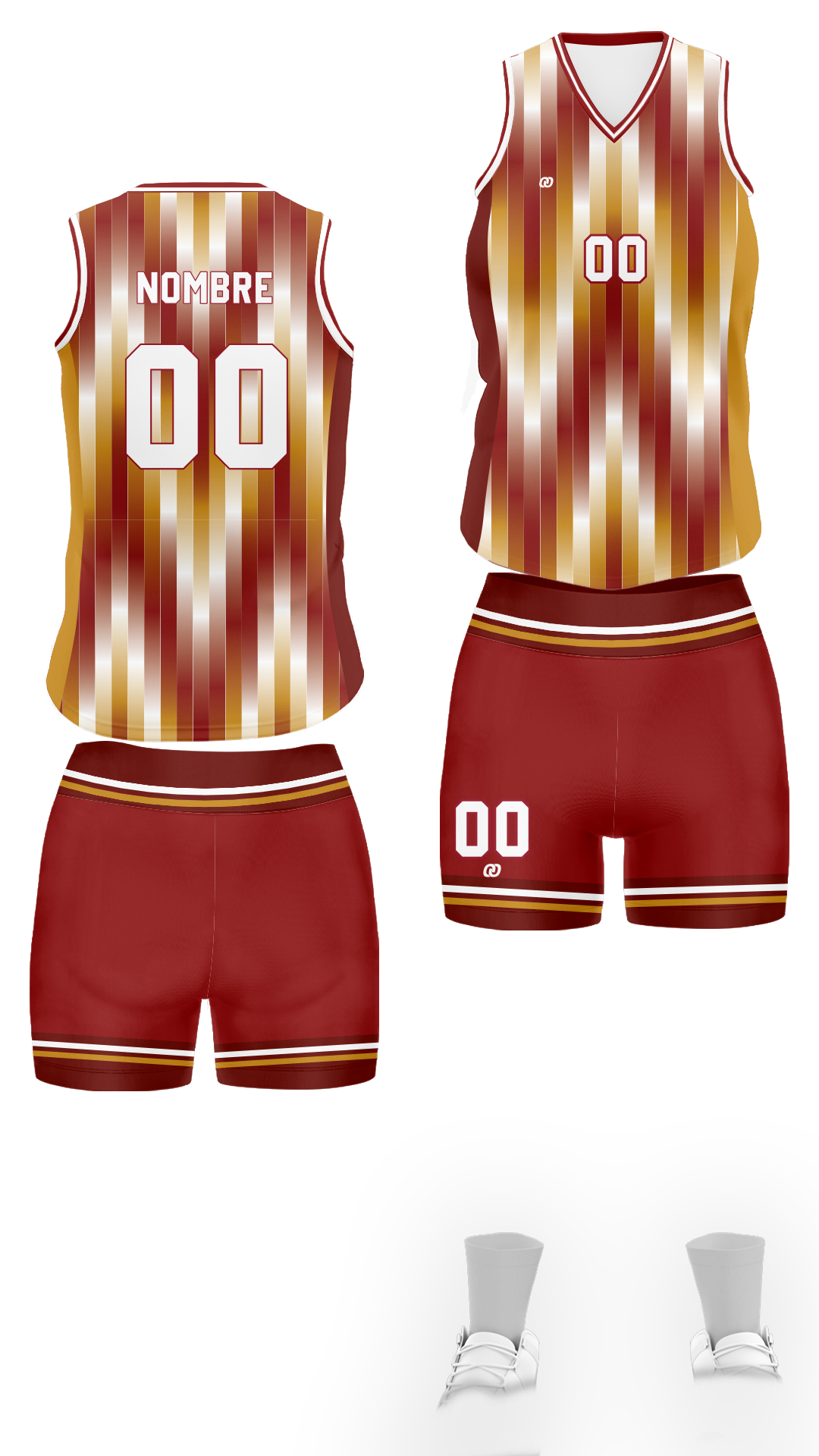 UNIFORME VOLEI TEXTUR DEGRD (25)