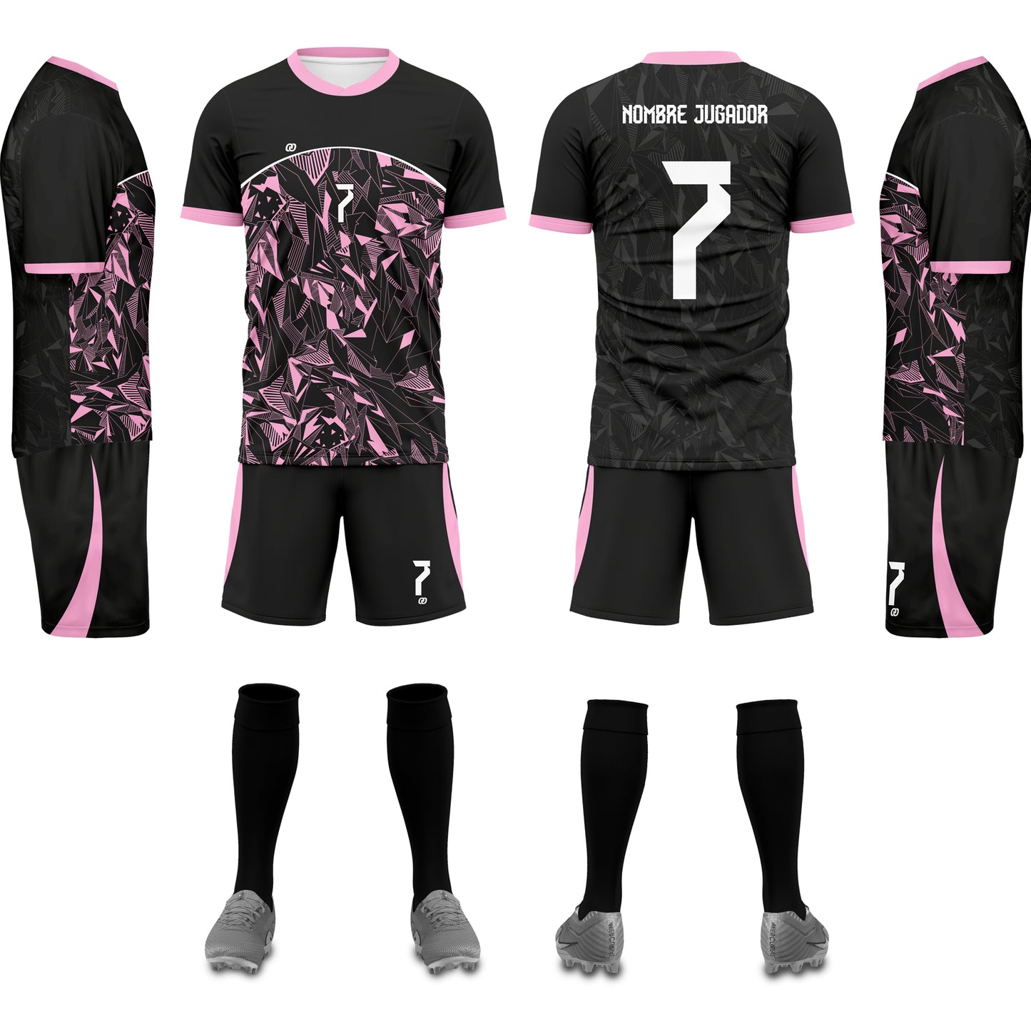 UNIFORME DE FÚTBOL PINK GRUNGE (29)