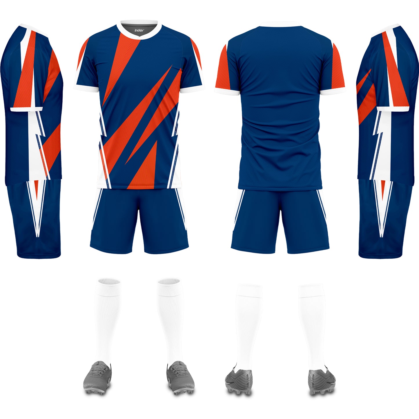 UNIFORME DE FÚTBOL ORANGE TRIANGLES (33)