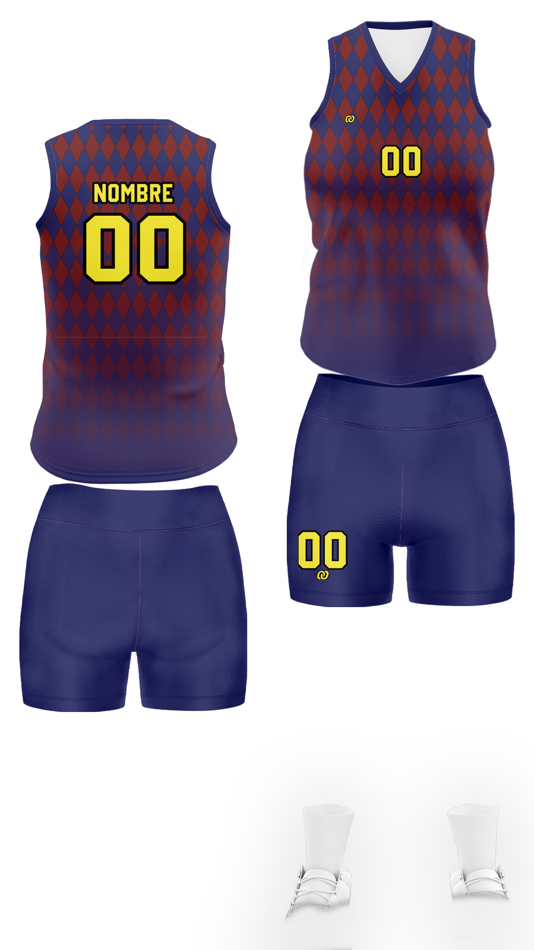 UNIFORME VOLEI COLORS (33)