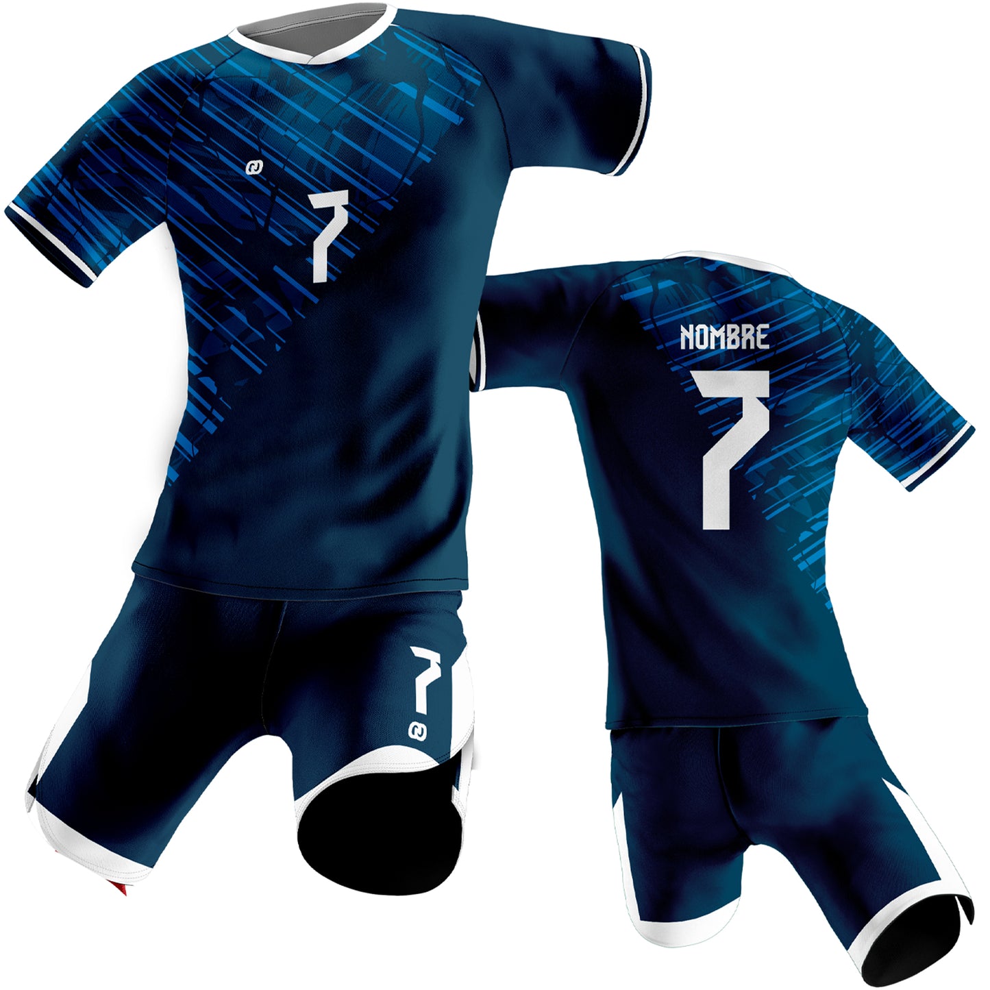 UNIFORME DE FÚTBOL NAVY BLUE (44)