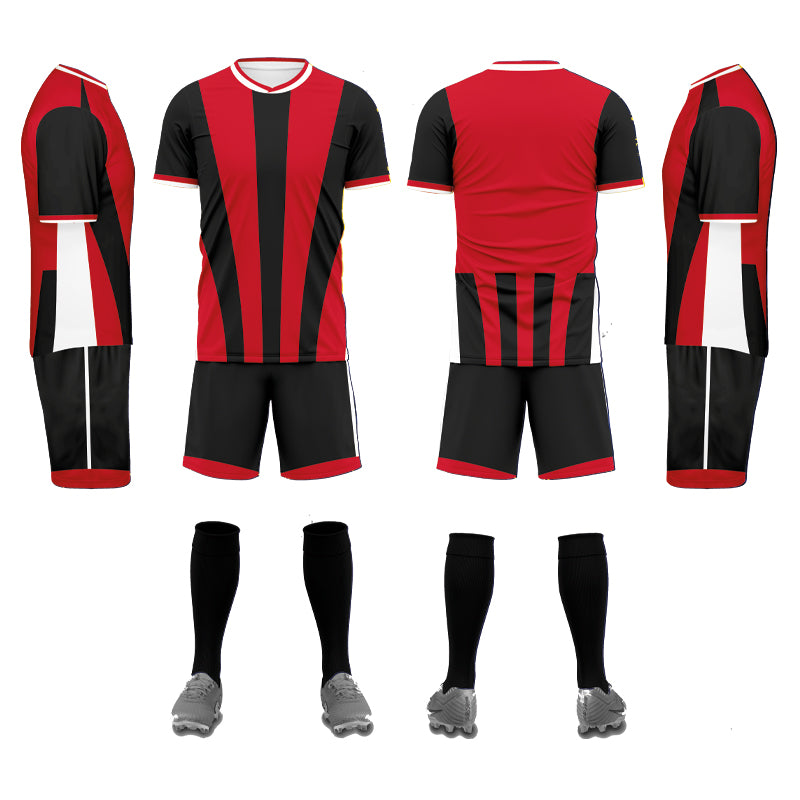 UNIFORME DE FÚTBOL BLACK AND RED (4)