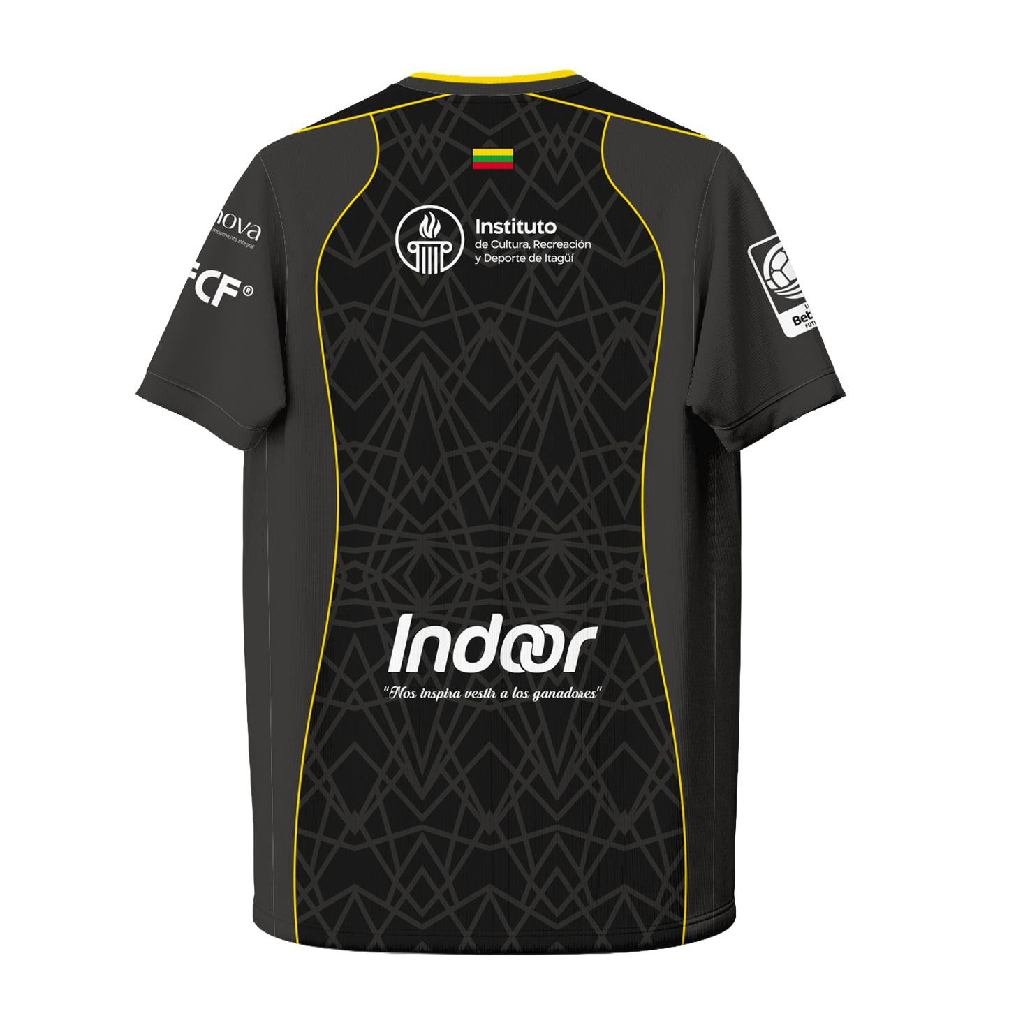 CAMISETA LEONES NEGRA