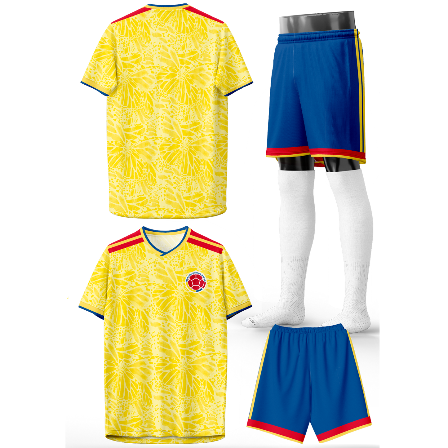 UNIFORME DE FÚTBOL COLOMBIA