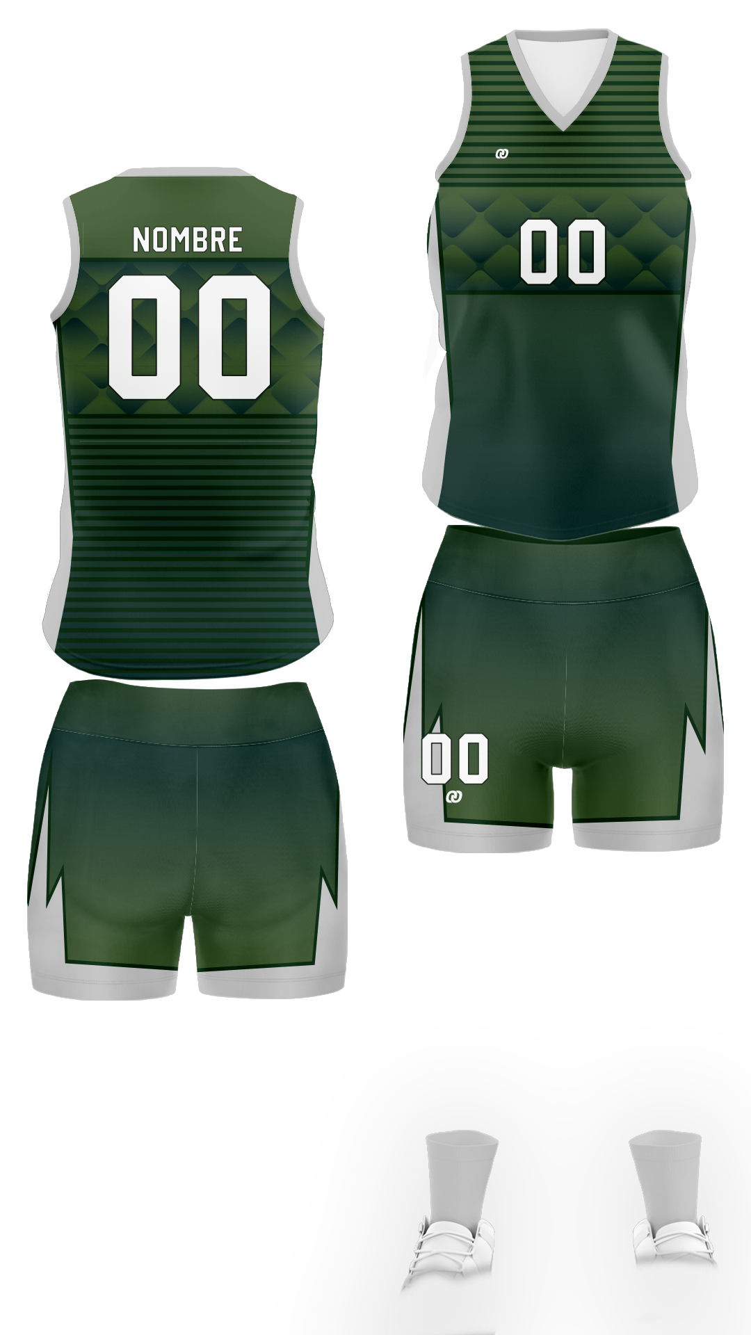 UNIFORME VOLEI PATTERN GREE (11)