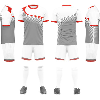 UNIFORME DE FÚTBOL GRAY ORANGE (12)