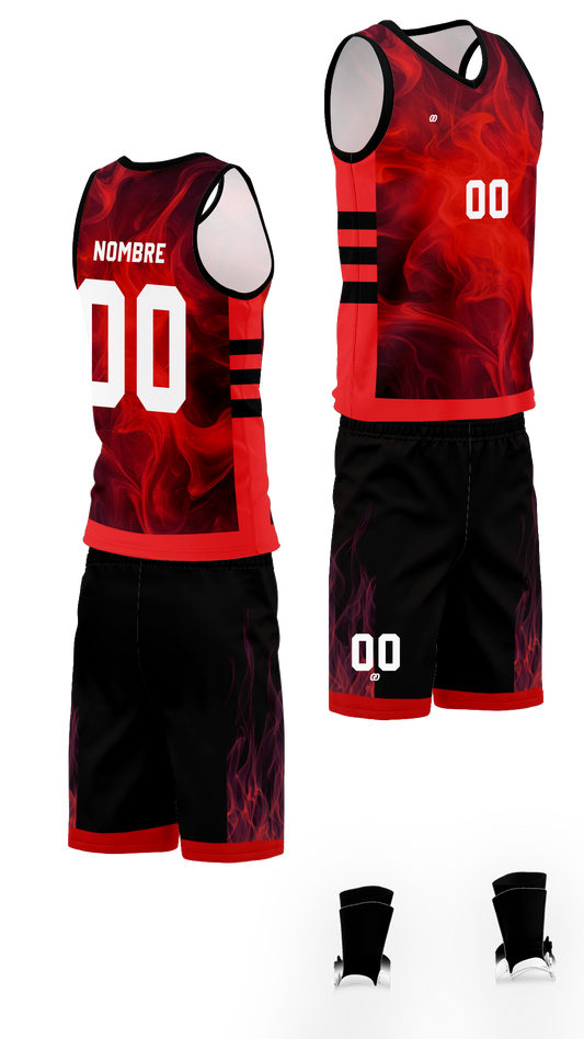 UNIFORME DE VOLEI FOM RED (14)