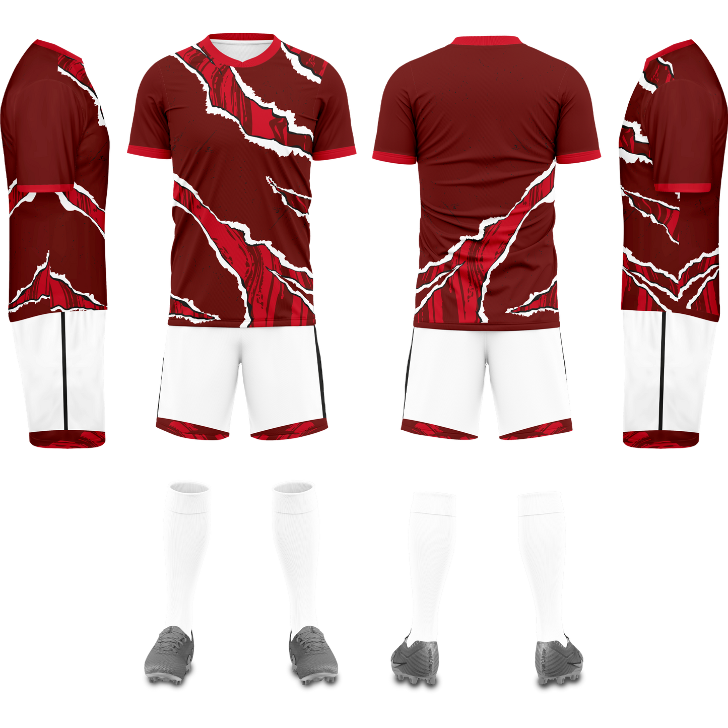 UNIFORME DE FÚTBOL RED GRUNGE (16)