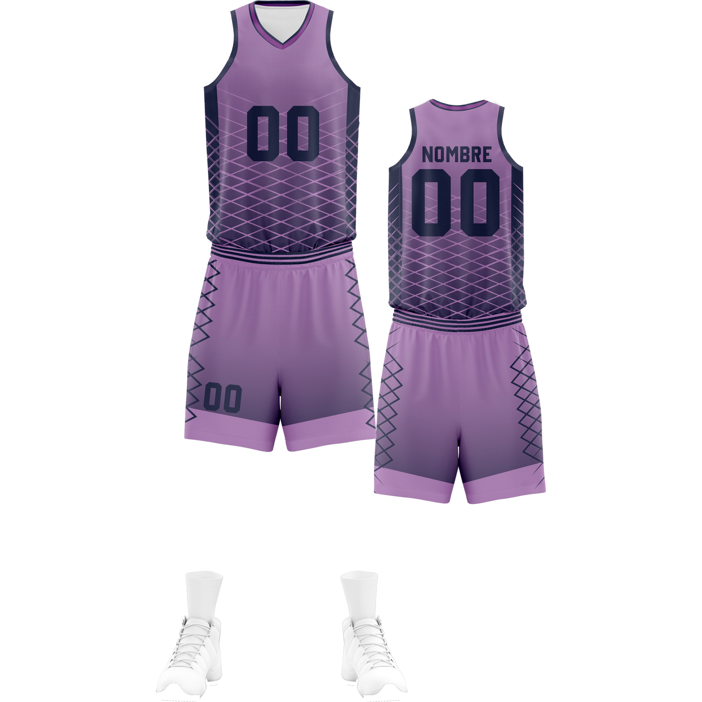 UNIFORME BASKET PURPLE (17)