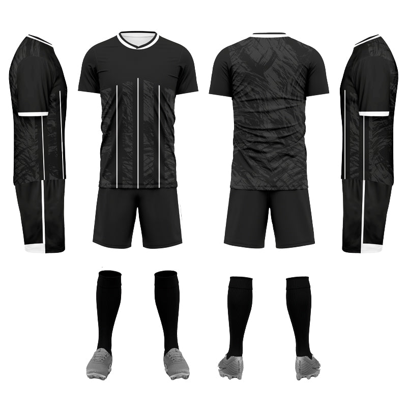 UNIFORME DE FÚTBOL BLACK AND WHITE (1)