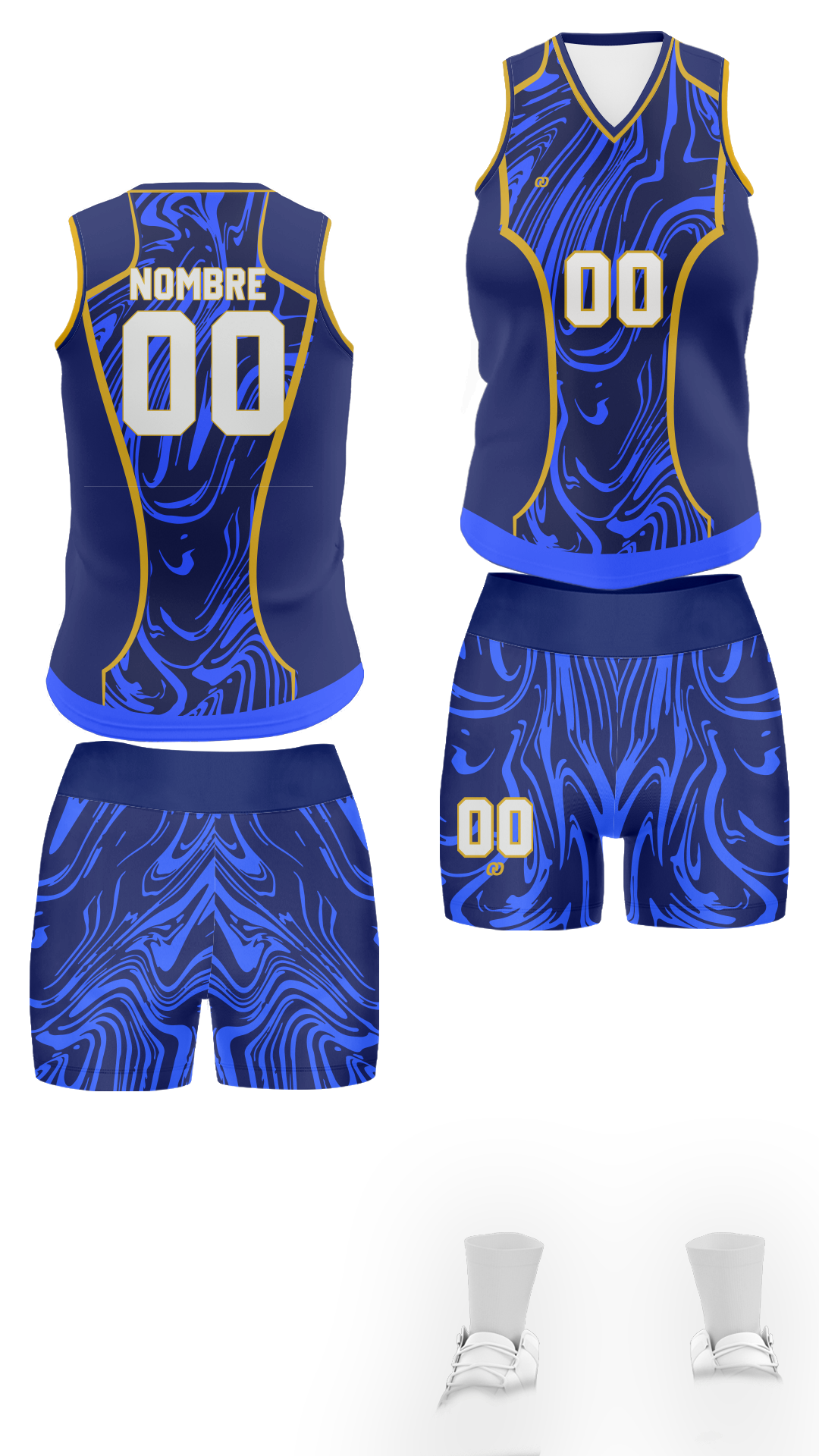 UNIFORME VOLEI ELECTRIC (20)