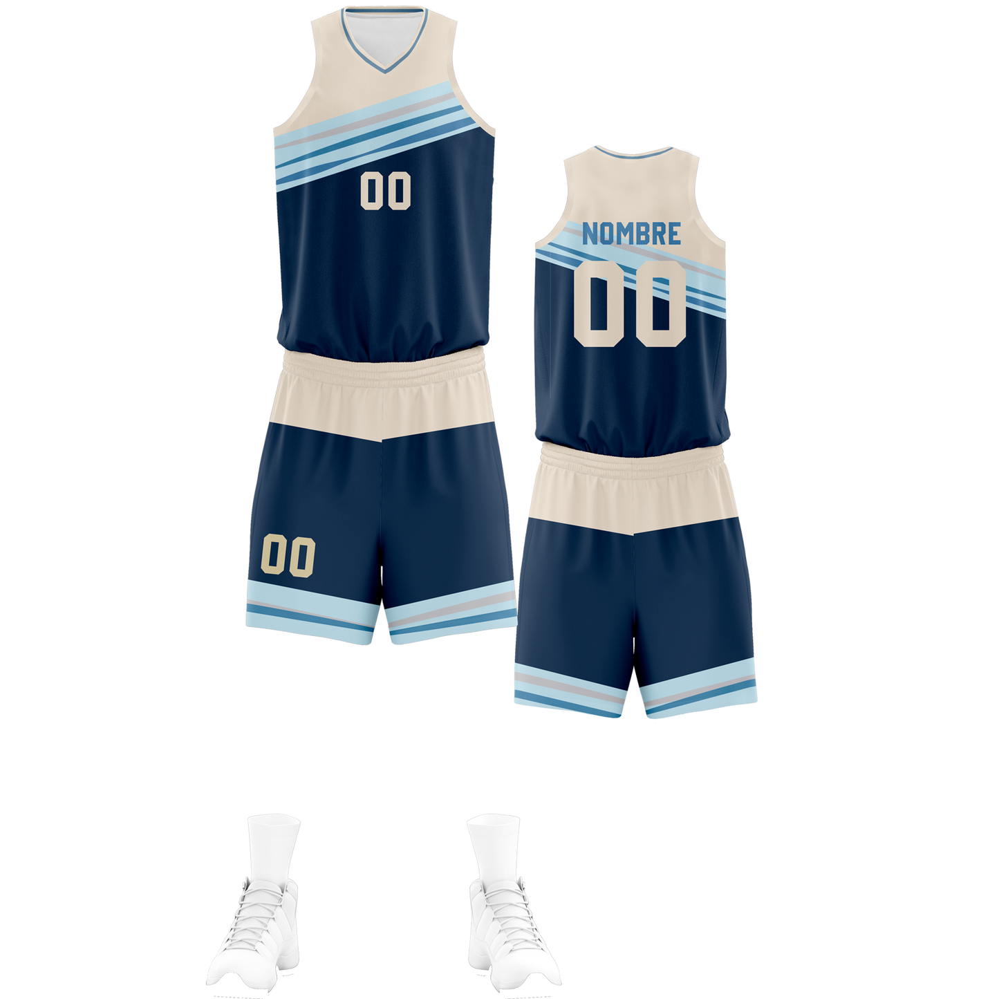 UNIFORME BASKET RETRO NAVY (21)