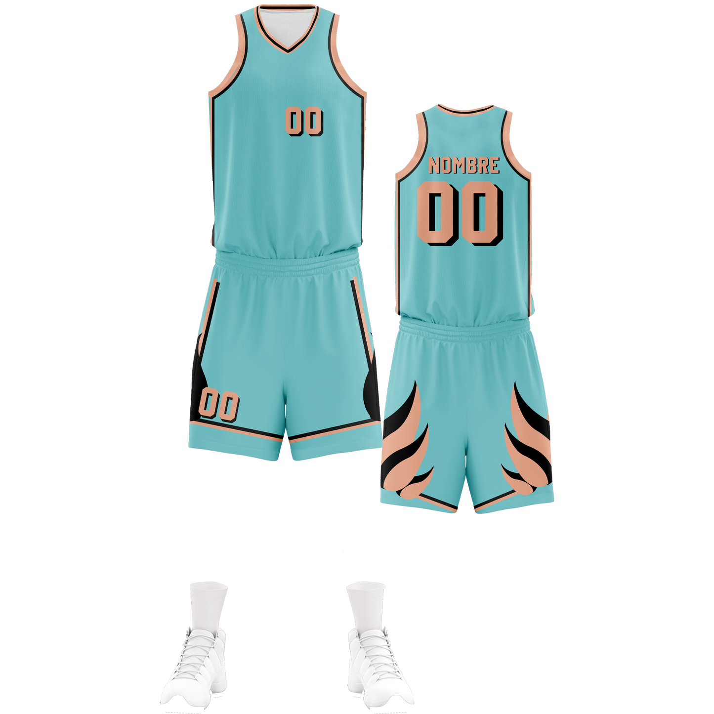 UNIFORME BASKET SWEET BLUE (22)