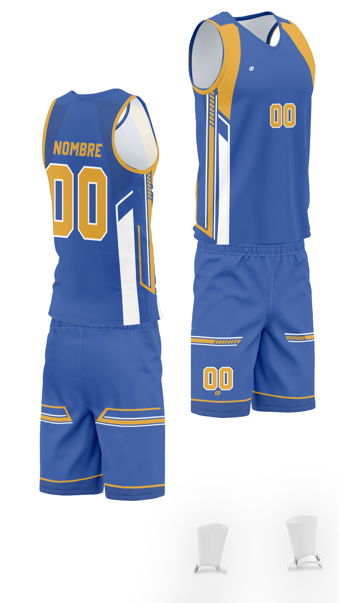UNIFORME DE VOLEI LAKERS BLUE (23)