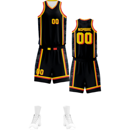 UNIFORME BASKET DARK GRAY (24)