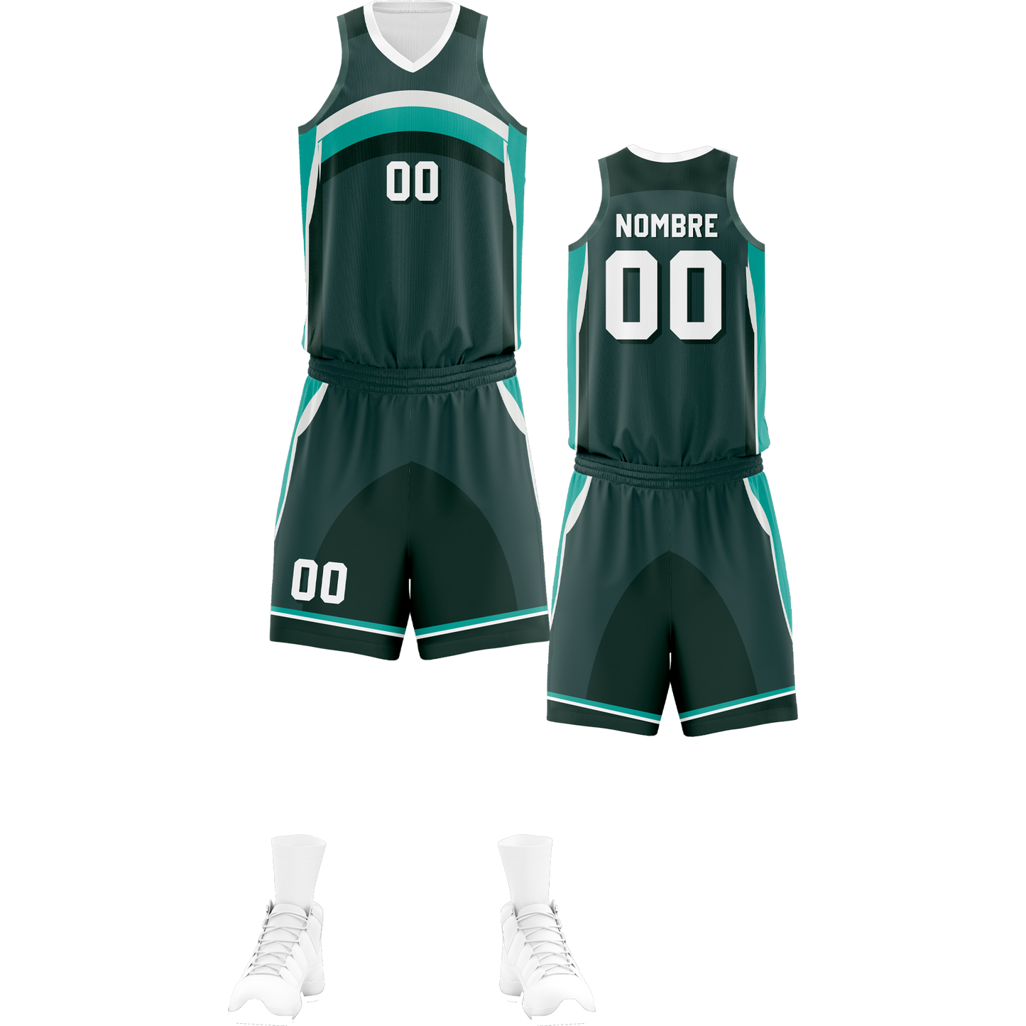UNIFORME BASKET JADE OCEAN (25)