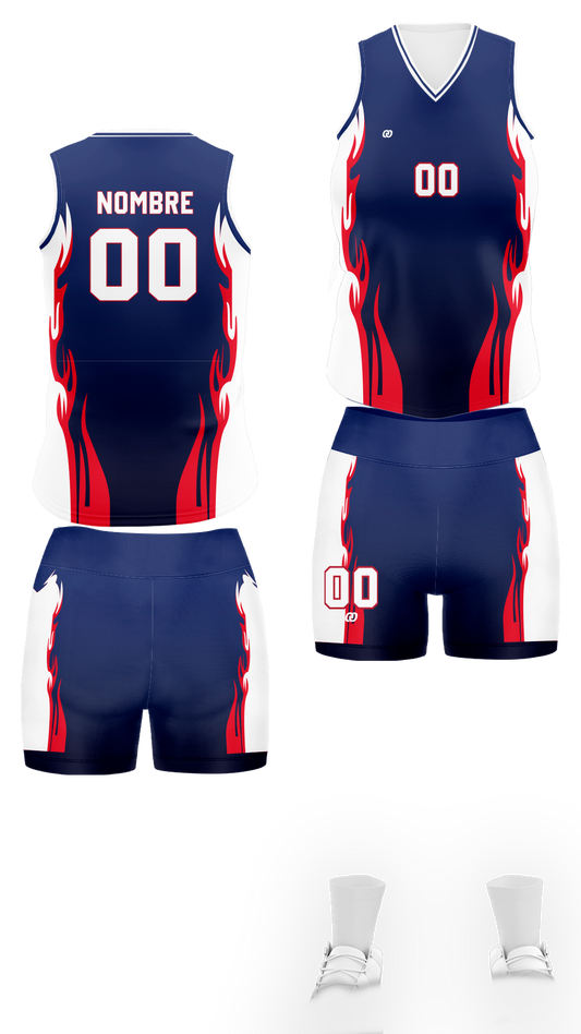 UNIFORME VOLEI FIRE PURPLE (26)