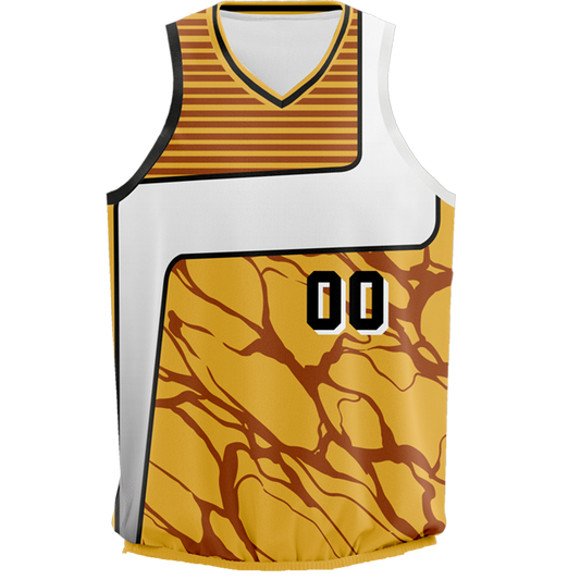 UNIFORME BASKET YELLOW DARK (30)