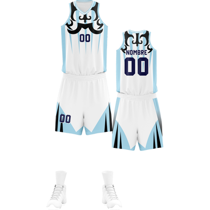 UNIFORME BASKET MASK BLUE (31)