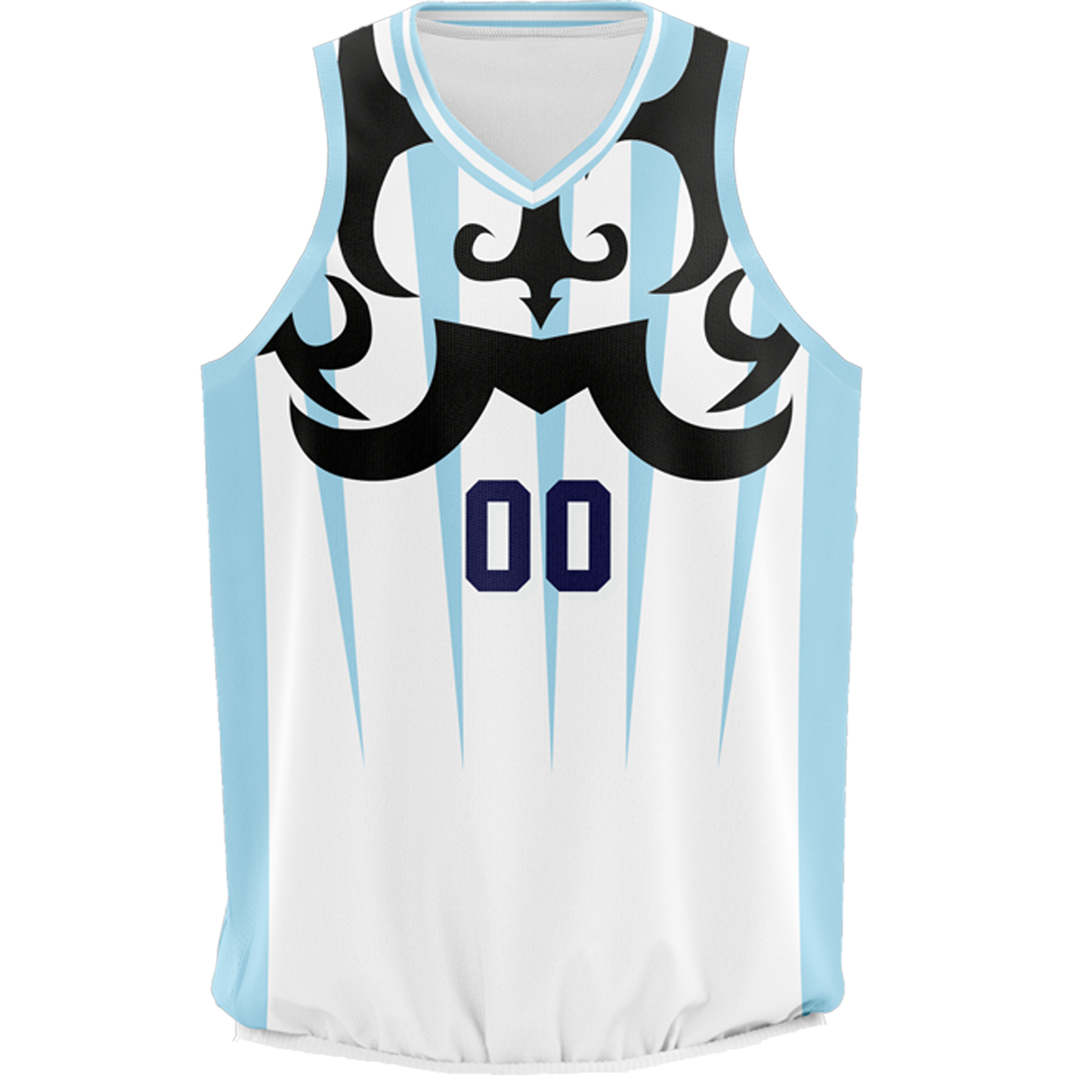 UNIFORME BASKET MASK BLUE (31)