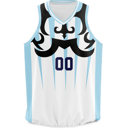 UNIFORME BASKET MASK BLUE (31)
