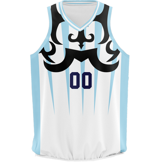 UNIFORME BASKET MASK BLUE (31)