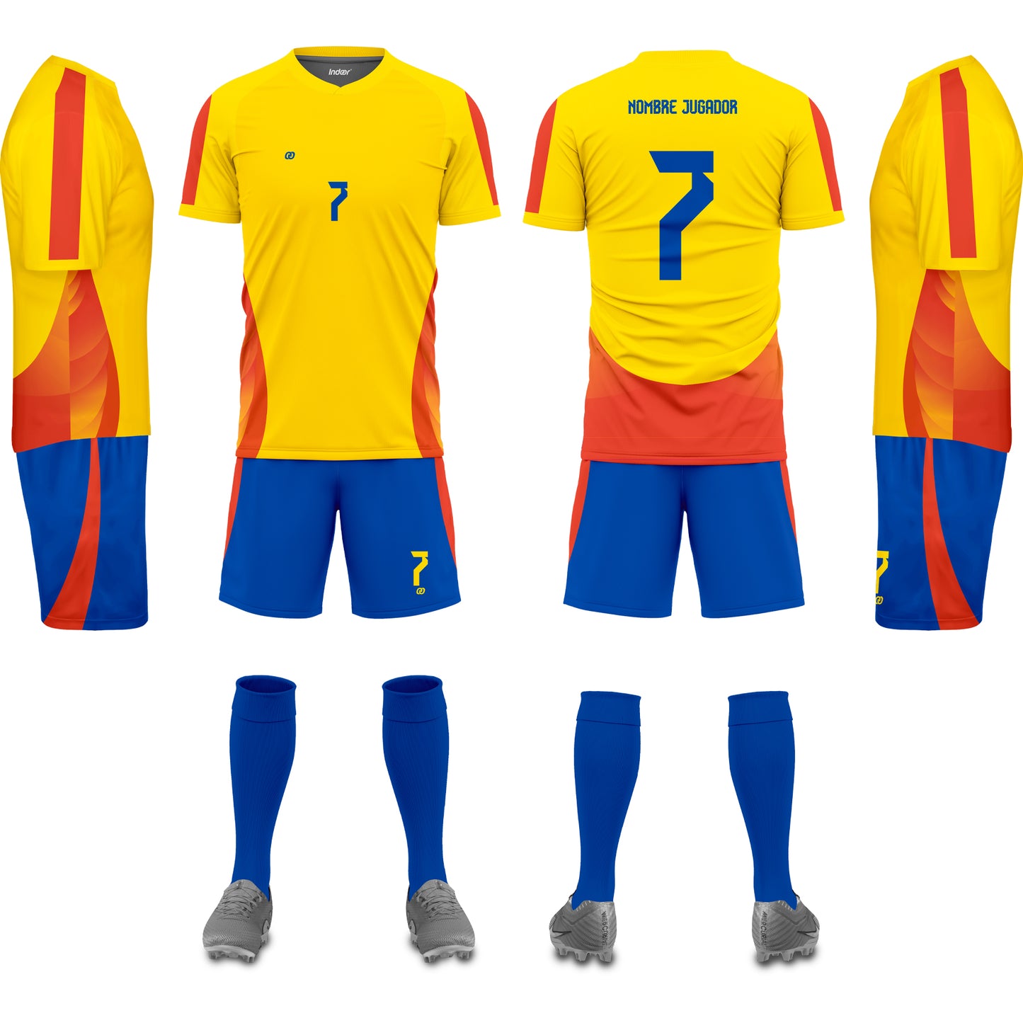 UNIFORME DE FÚTBOL YELLOW SELECT (47)