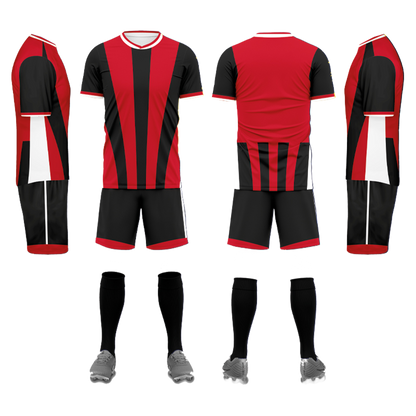 UNIFORME DE FÚTBOL BLACK AND RED (4)