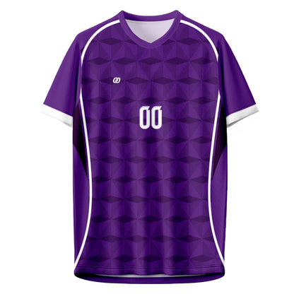 UNIFORME DE FÚTBOL GEOMETRIC PURPLE (50)