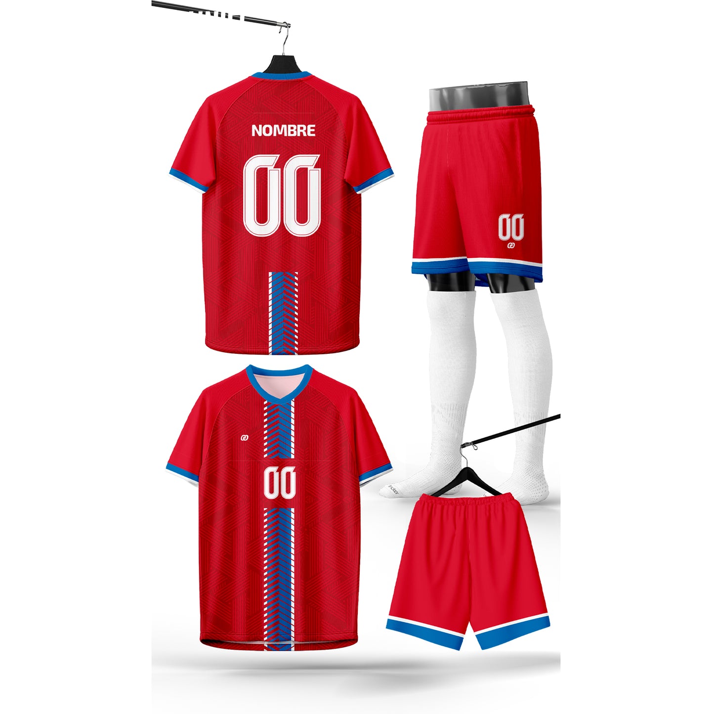 UNIFORME DE FÚTBOL LADDER RED (55)