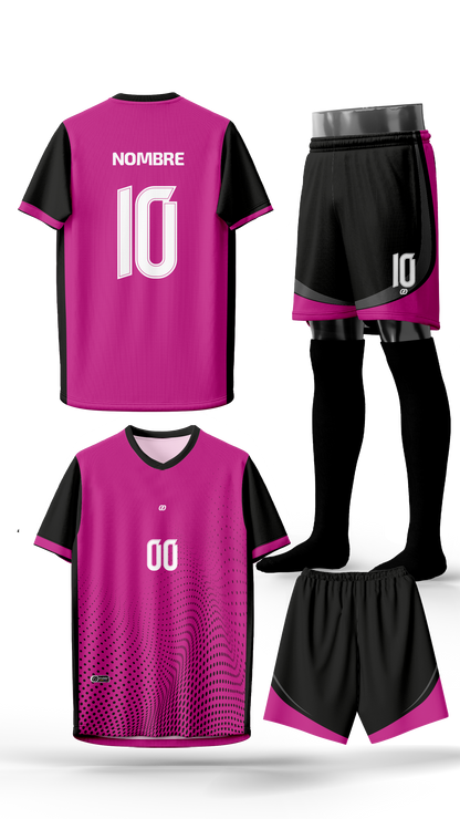 UNIFORME DE FÚTBOL PINK DARK (71)