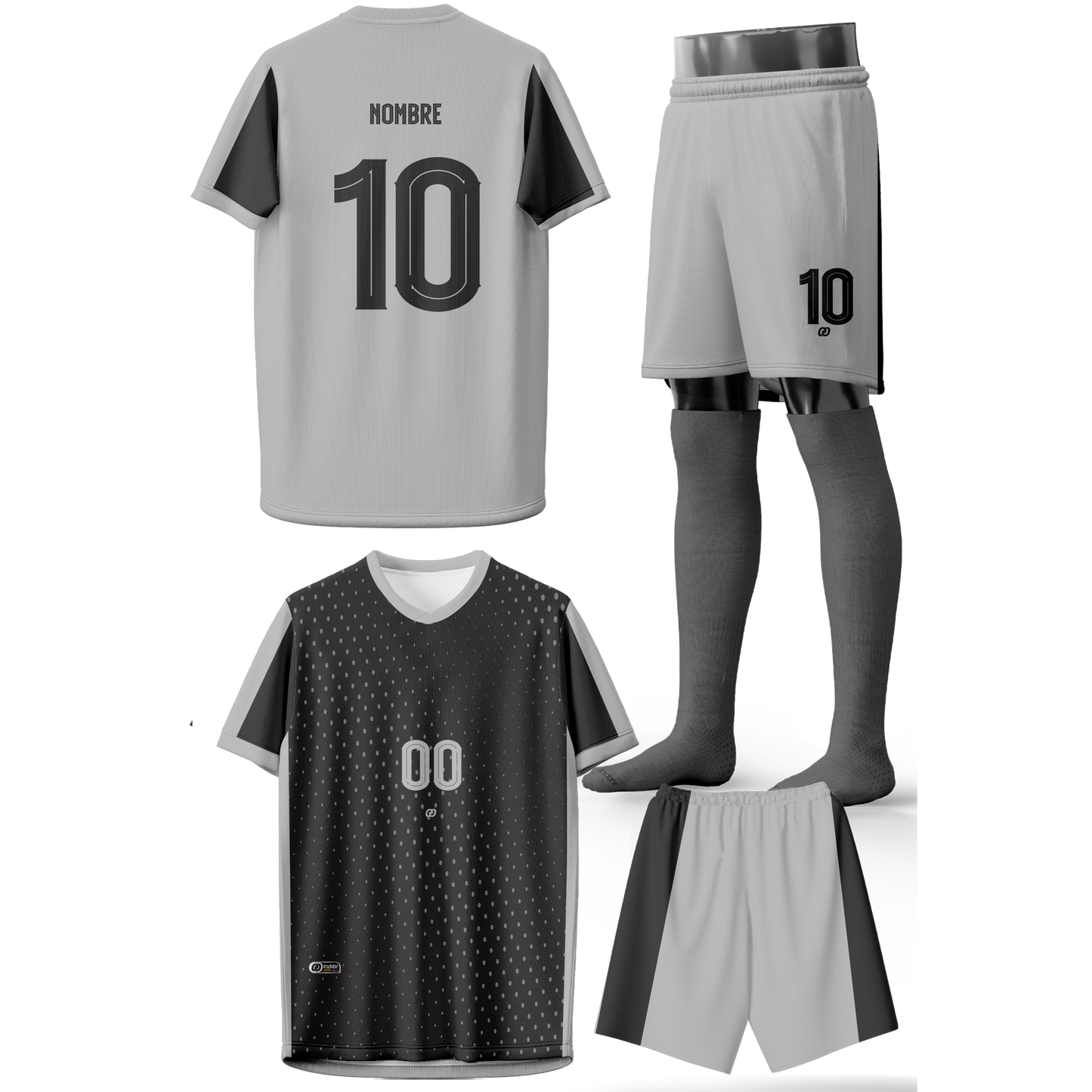 UNIFORME DE FÚTBOL DARKGRAY (79)