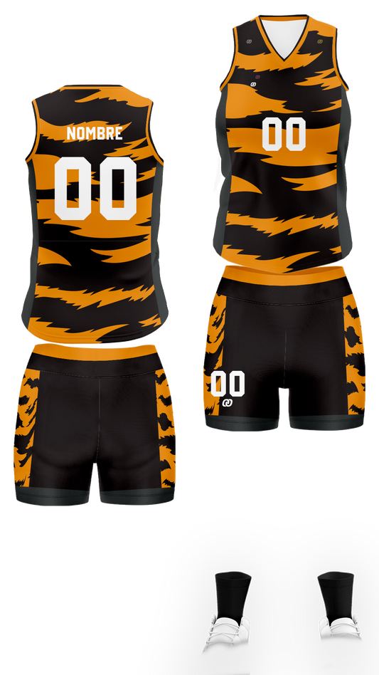 UNIFORME VOLEI BRUSH OR (7)