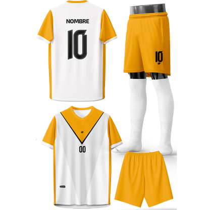 UNIFORME DE FÚTBOL ORANGE WH (84)