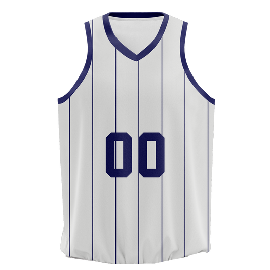 UNIFORME BASKET LINES WHITE (8)