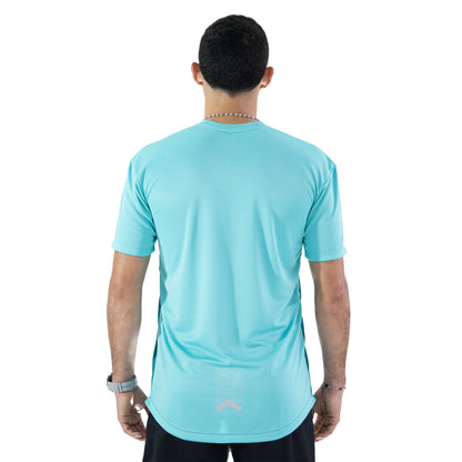 CAMISETA DEPORTIVA TEXTURA VERDE MENTA