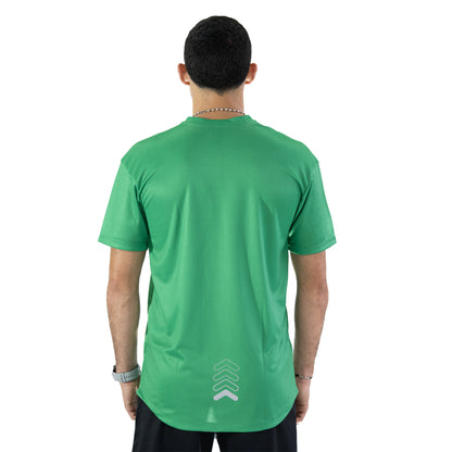 CAMISETA DEPORTIVA TEXTURAS VERDE ANTIOQUIA