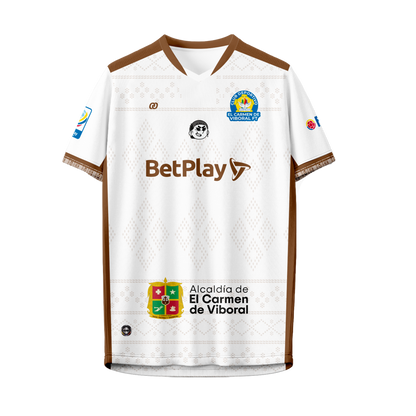 CAMISETA EL CARMEN BLANCA D1