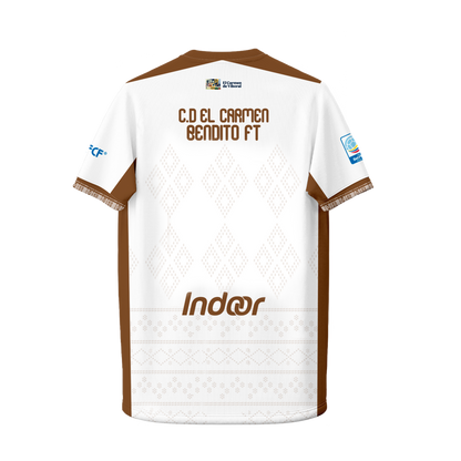 CAMISETA EL CARMEN BLANCA D1