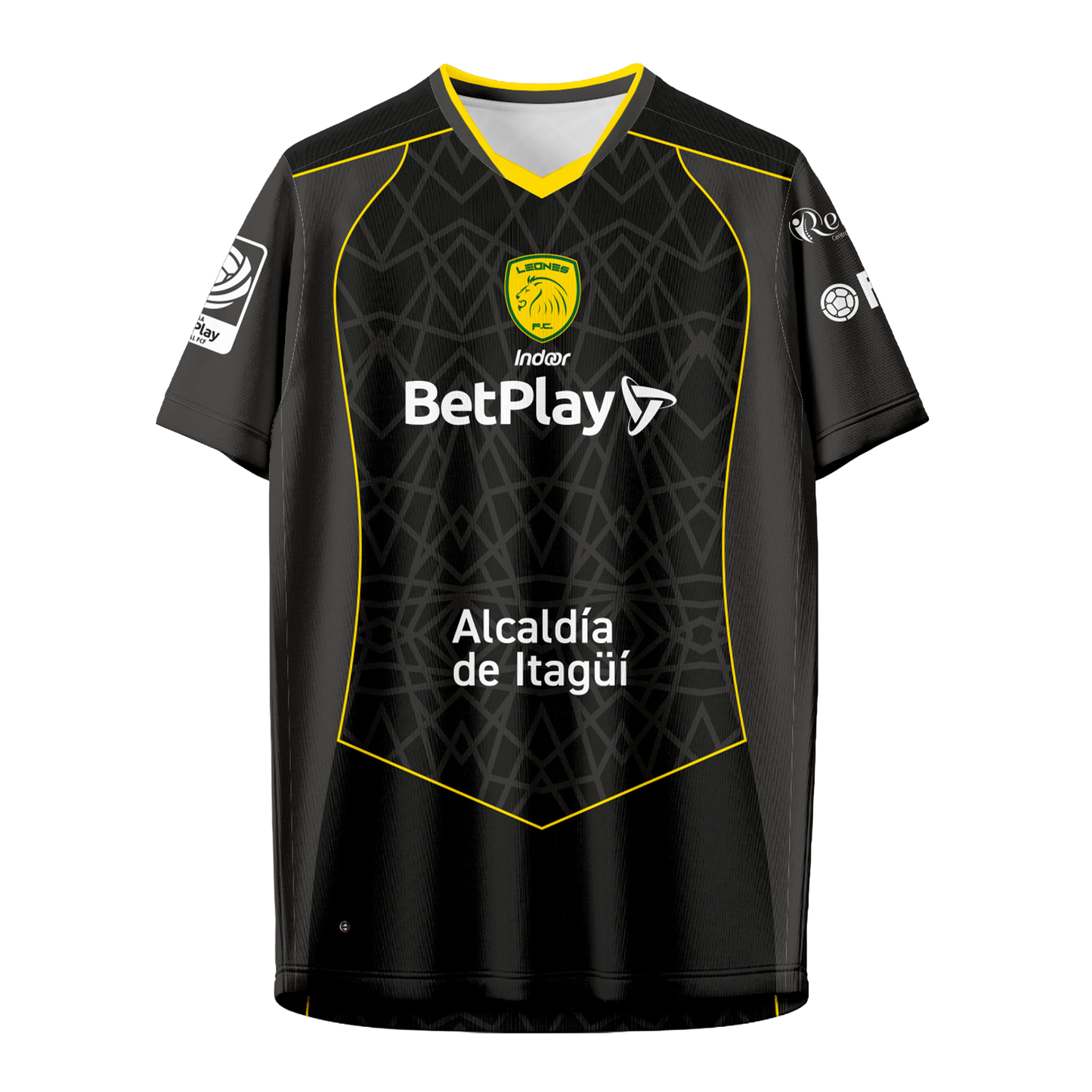 CAMISETA LEONES NEGRA