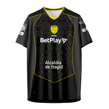 CAMISETA LEONES NEGRA