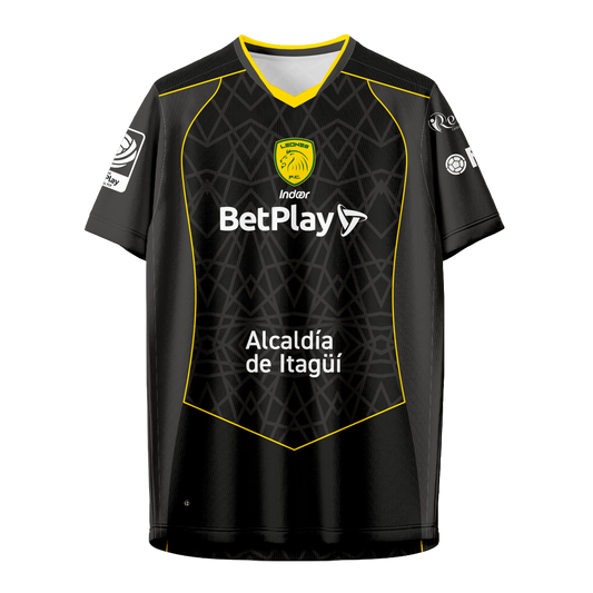 CAMISETA LEONES NEGRA