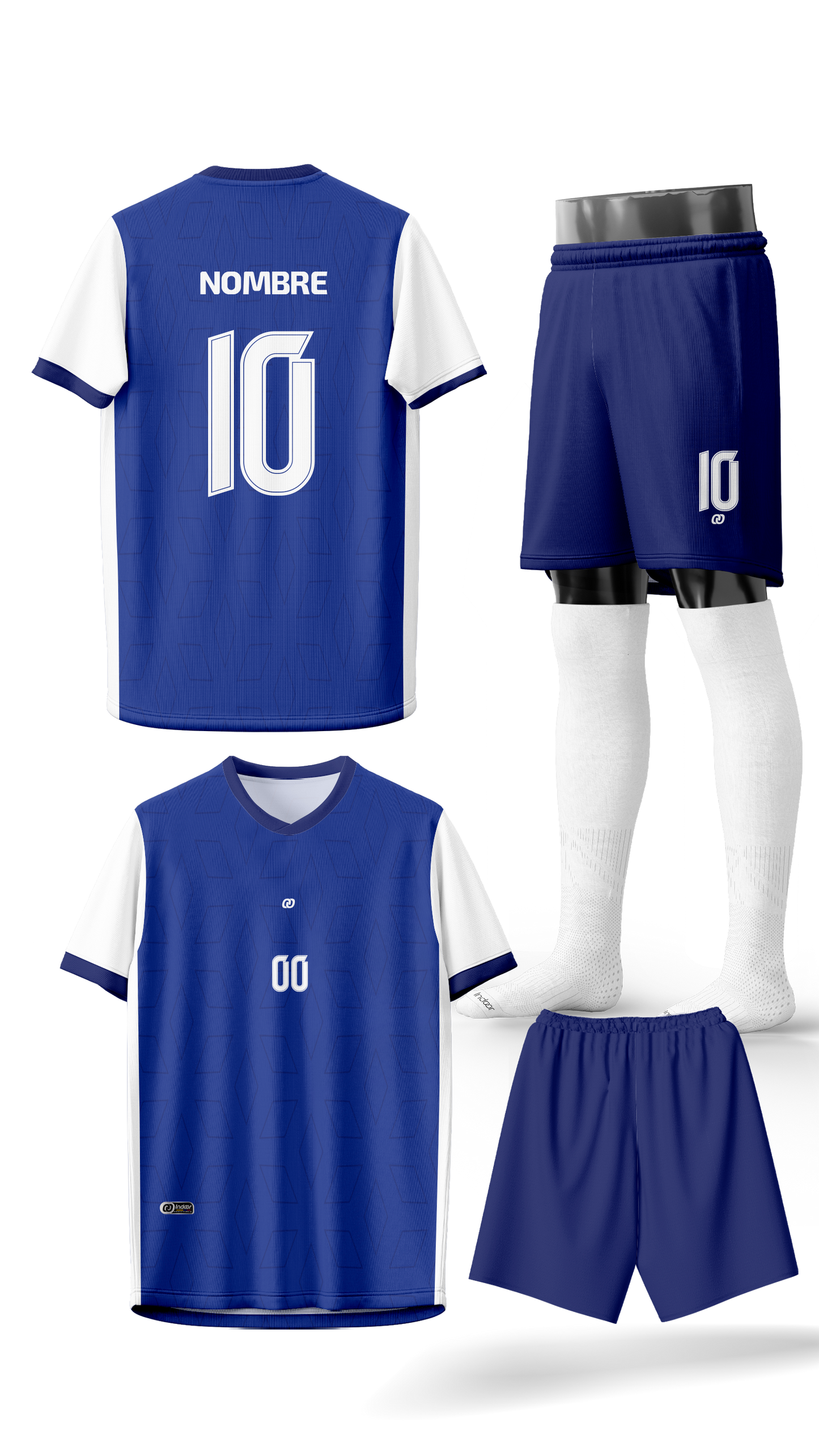 UNIFORME DE FÚTBOL PURPLE WH (83)