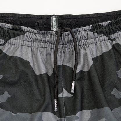 PANTALONETA TRAINING TEXTURA CAMUFLADA NEGRA