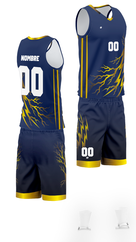 UNIFORME DE VOLEI RAYS BLUE (21)